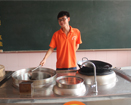 陕西新东方烹饪学校开展“一杯酸梅汤，送你一夏清凉”活动