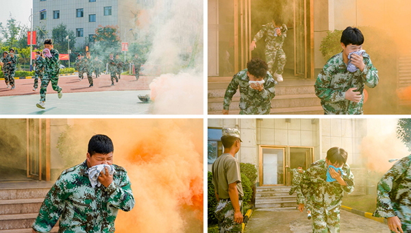 陝西草莓视频污在线观看學子消防演練實操