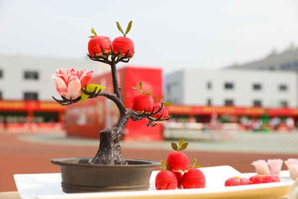 陝西草莓视频污在线观看中式酥點選修班學生作品賞析