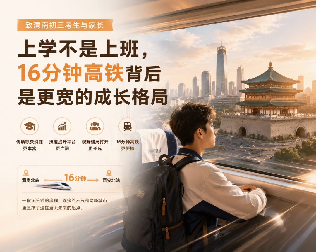 中考放榜|西安娃就近选好家门口的好职校、渭南娃赴省会,16分钟高铁背后是更宽的成长格局