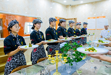 陕西新东方烹饪短期厨师培训教学环境
