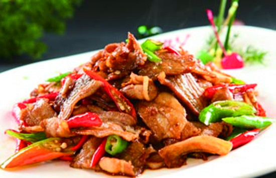 陕西新东方烹饪学校农家小炒肉做法