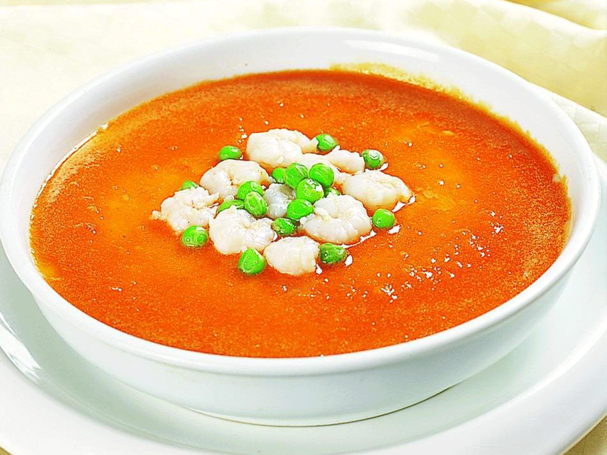 【新东方烹饪课堂】咸蛋黄虾仁豆腐的做法